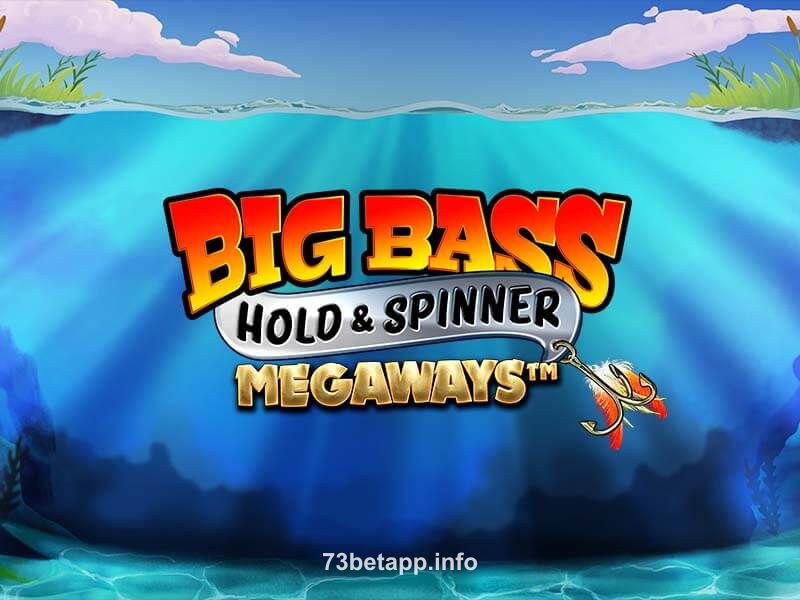 Imagem do jogo Big Bass Hold & Spinner Megaways na plataforma 73bet